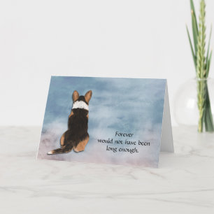 Perte de la carte de sympathie de Cardigan Corgi