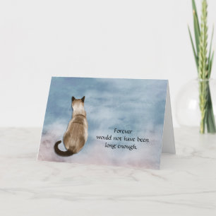Perte de la carte de sympathie pour chats de Siamè