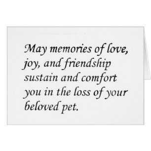 **PERTE DE VOS SOUVENIRS DE PET** AU CHERISH