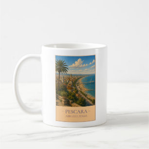 Pescara, Italy – Vintage Travel Mug