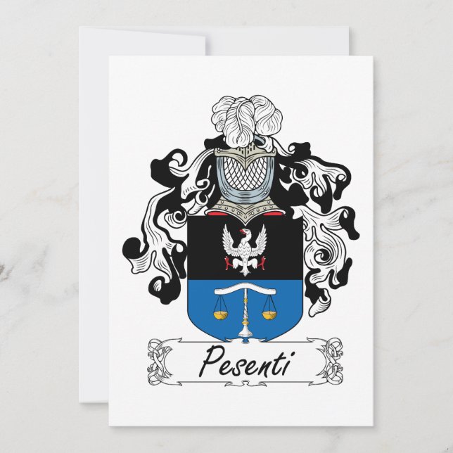 Pesenti Family Crest (Devant)