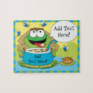 Pessah Puzzle "Grenouille et soupe!"