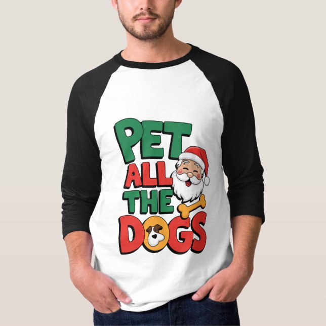 Pet All the Dogs T-Shirt (Devant)