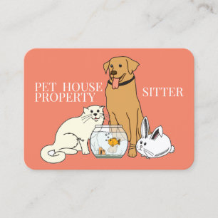 Pet House Sitter - Carte de visite