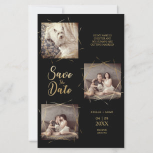 Pet pas cher Moderne Calligraphie 3 Photos Fiançai