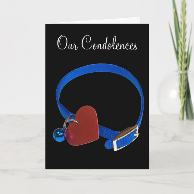 Pet Perdre Sympathie Blue Collar Red Heart Modèle (Devant)