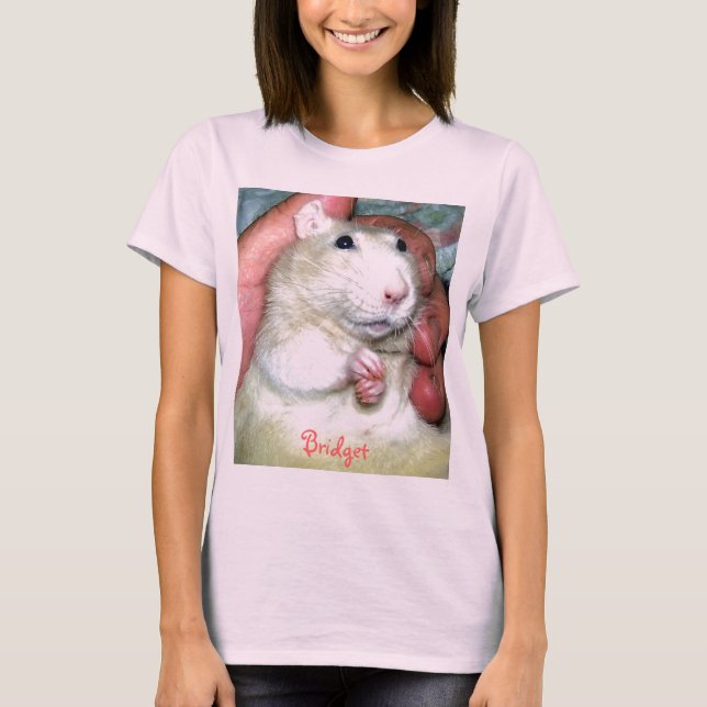 Pet Rat Bridget Long Sleeve T-Shirt (Devant)