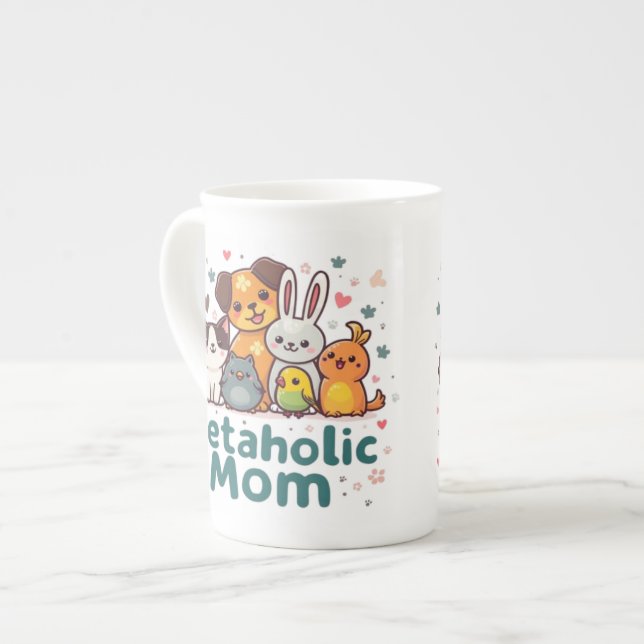 Petaholic Mom Specialty Mug (Devant gauche)