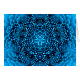 PÉTALES DE FLEURS BLEU DAHLIA