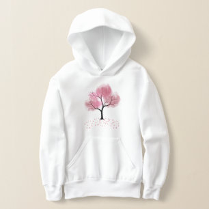 Pétales de fleurs de tronc foncé rose Fleur de cer