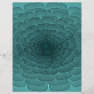 Pétales en Turquoise