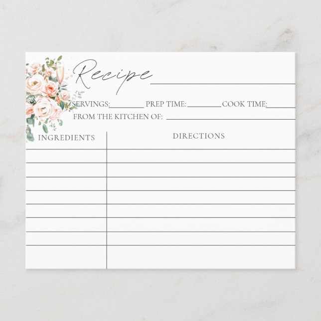 Pétales Et Fêtes des mariées De Poursuites Cartes  (Devant)