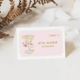 Pétales et Fêtes des mariées de poursuites Cartes