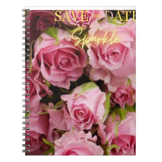 Pétales et pages : Livre de notes en spirale