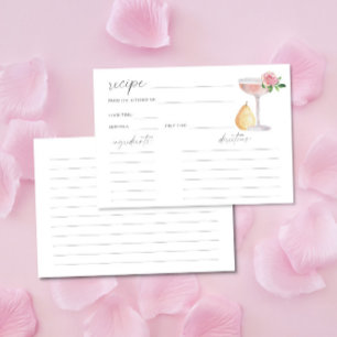 Pétales et poursuites - carte de recette