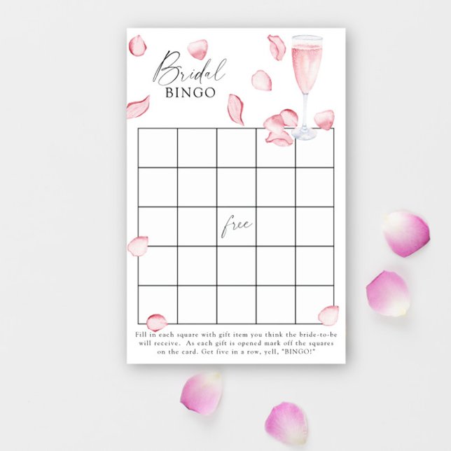 pétales et prosecco - Jeu de bingo pour enterremen (Créateur téléchargé)