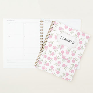 Pétales Pastel Planner - Conception minimale et él
