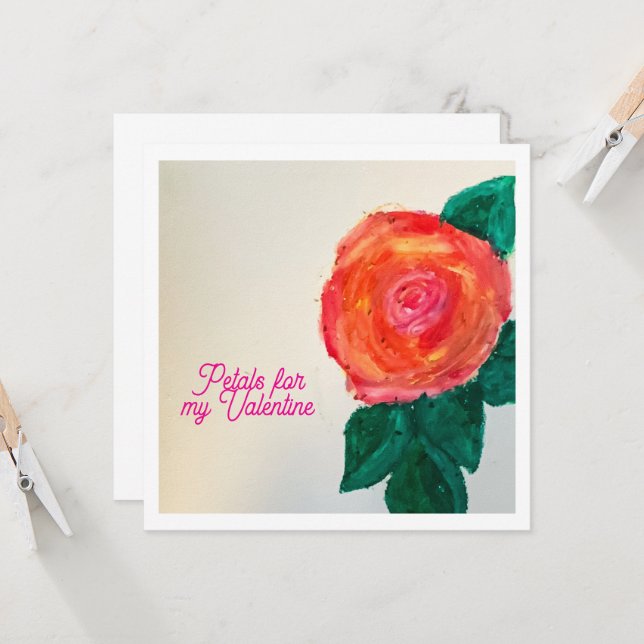 Pétales Pour Ma Valentine (Devant/Arrière en situation)
