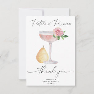Pétales & Prosecco - merci pour la baby shower de 