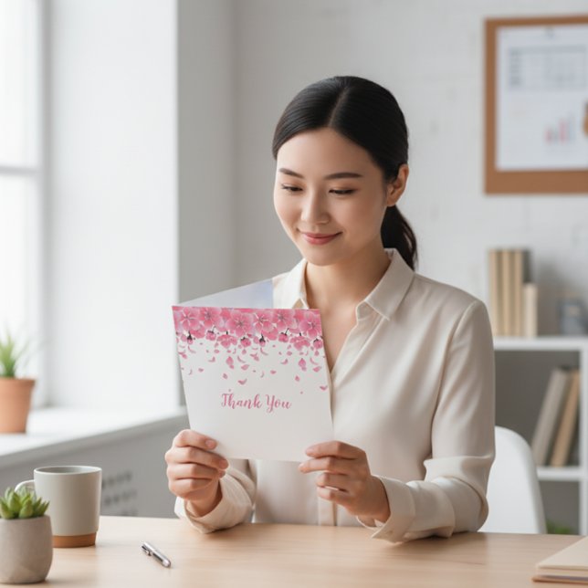 Pétales roses Merci (Créateur téléchargé)