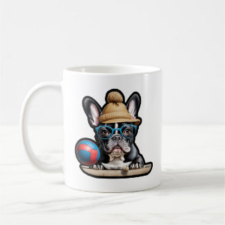 Pétanque Bulldog Bonjour [FUN!] - Coffee Mug