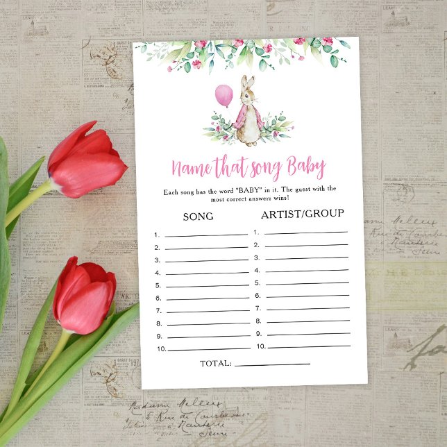 Peter lapin Nom cette chanson jeu de bébé (Créateur téléchargé)