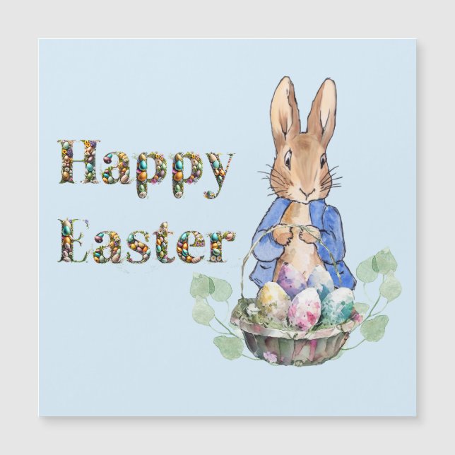 Peter le lapin Joyeux Pâques (Devant)