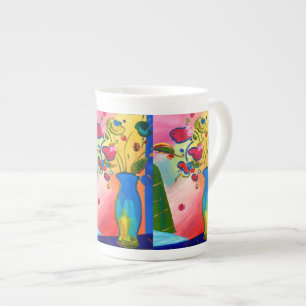 Peter Max Inspiré La Chine De La Coupe De Mug