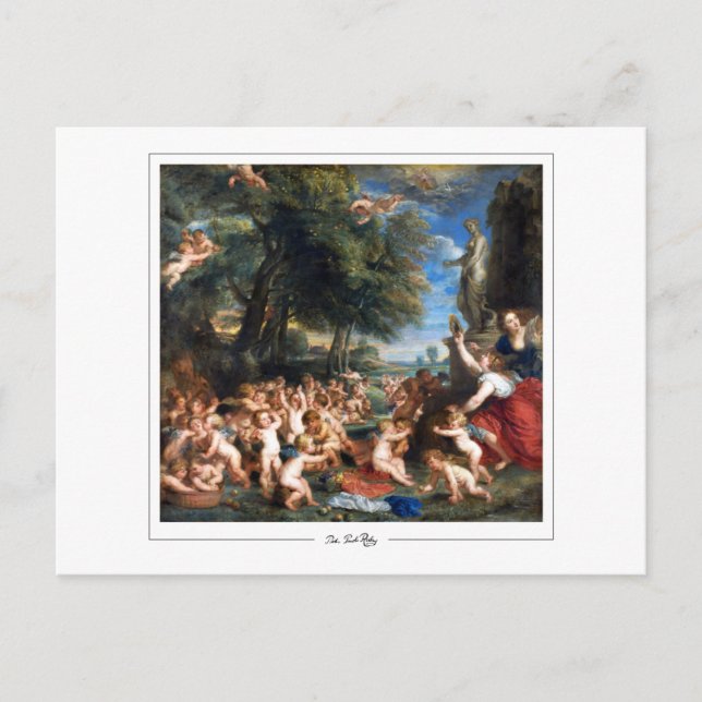Peter Paul Rubens #24 - Carte postale d'art fin (Devant)