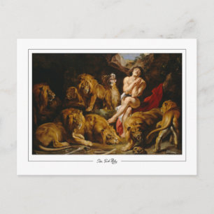 Peter Paul Rubens #69 - Carte postale d'art fin