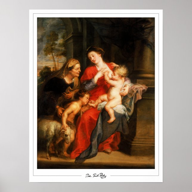 Peter Paul Rubens Affiche d'art Zedign #27 (Devant)