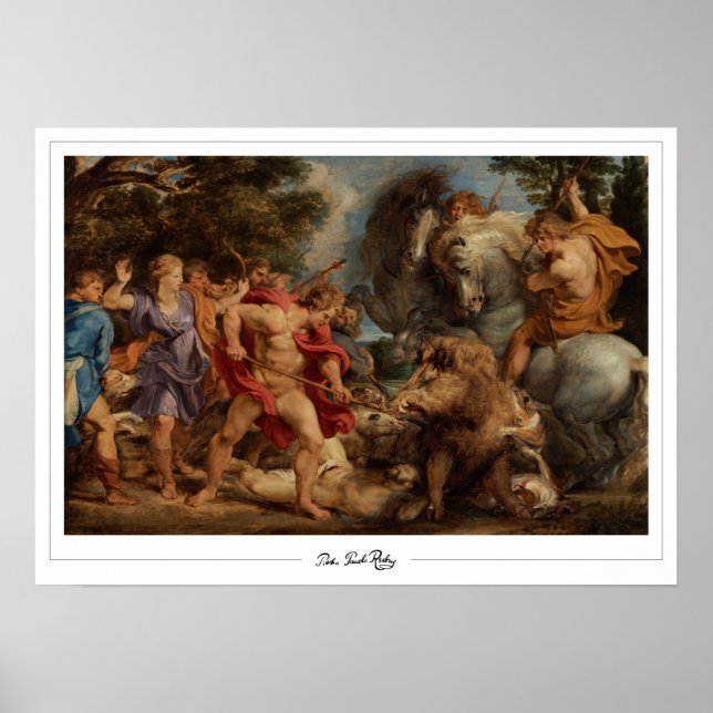 Peter Paul Rubens Affiche de Zedign Art #9 (Devant)