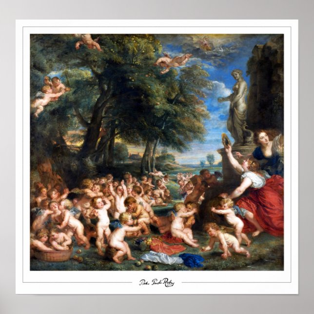 Peter Paul Rubens Poster d'art Zedign #24 (Devant)