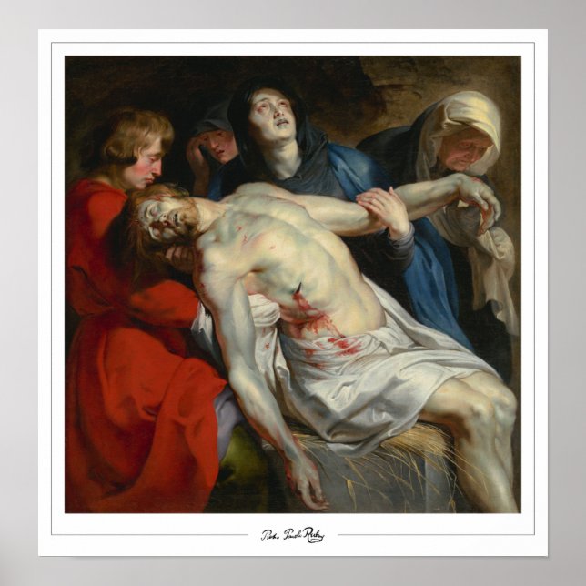 Peter Paul Rubens Poster d'art Zedign #5 (Devant)