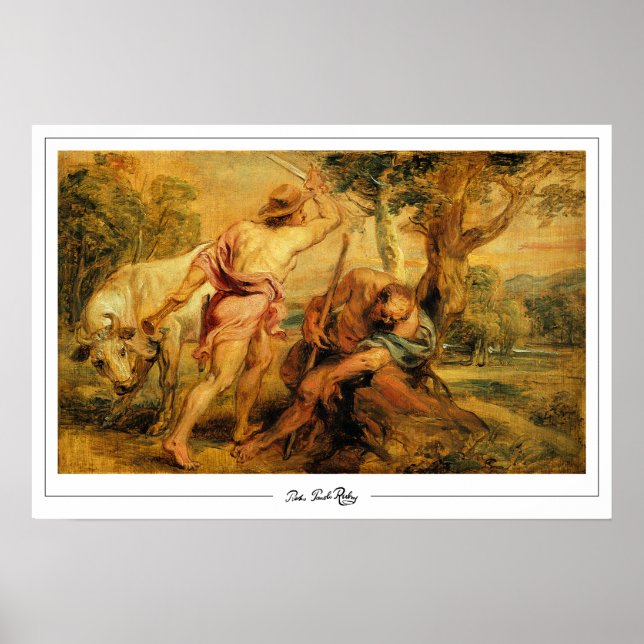 Peter Paul Rubens Poster d'art Zedign #660 (Devant)