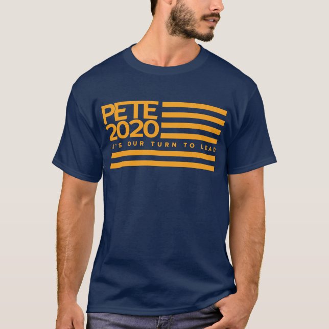 Peter pour le T-shirt de président 2020 hommes (Devant)