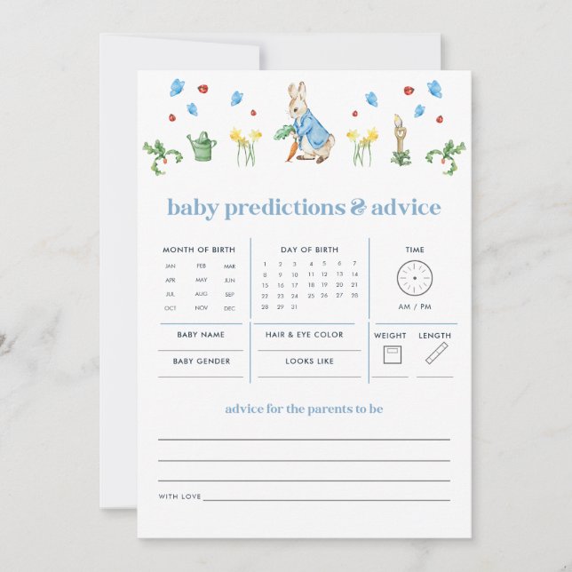 Peter Rabbit Baby Predictions et conseils jeu (Devant)