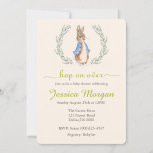 Peter Rabbit Babyshower Invitation
