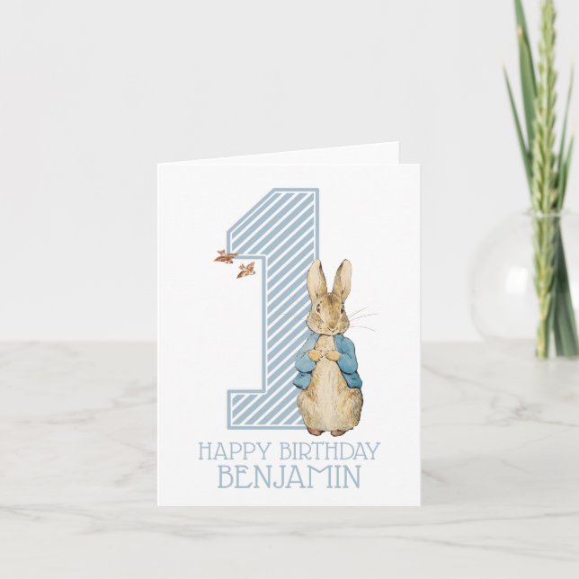 Peter Rabbit | Carte d'anniversaire (Devant)