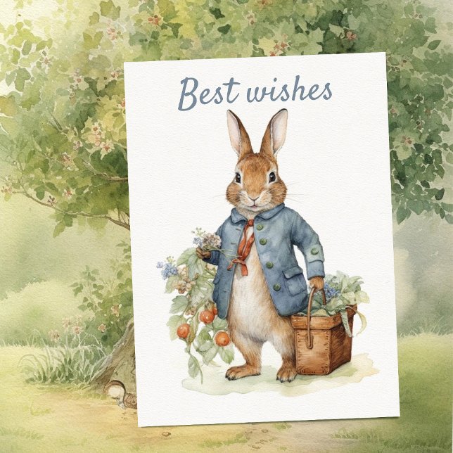 Peter Rabbit Carte de voeux (Créateur téléchargé)