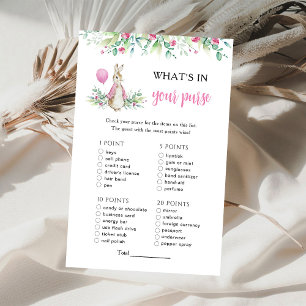 Peter Rabbit Ce qui est dans votre sac à main jeu 