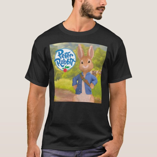 Peter Rabbit Design T-shirt classique (Devant)