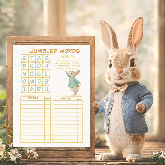 Peter Rabbit Kids Devinez Le Jeu (Créateur téléchargé)