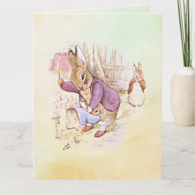 Peter Rabbit mauvaise carte papa (Devant)