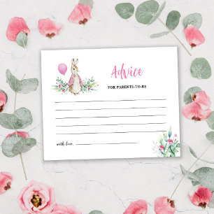 Peter Rabbit Parents-to-be Conseils Card
