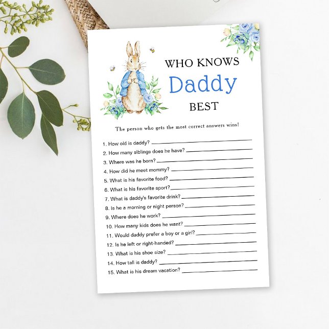 Peter Rabbit Qui connaît Daddy meilleur jeu (Créateur téléchargé)