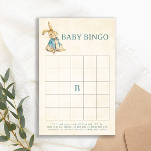 Peter The Rabbit Boy Baby shower Bingo Fun Jeu