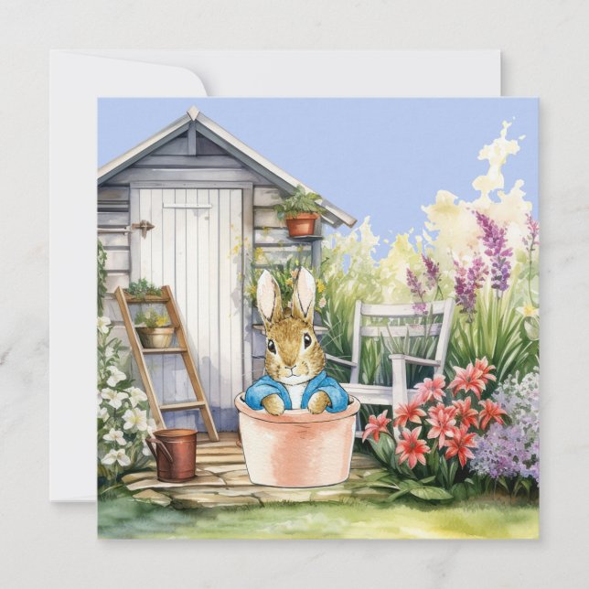 Peter the Rabbit Garden Shed (Devant)