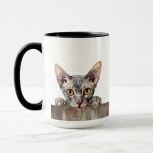 Peterbald Chat Mug