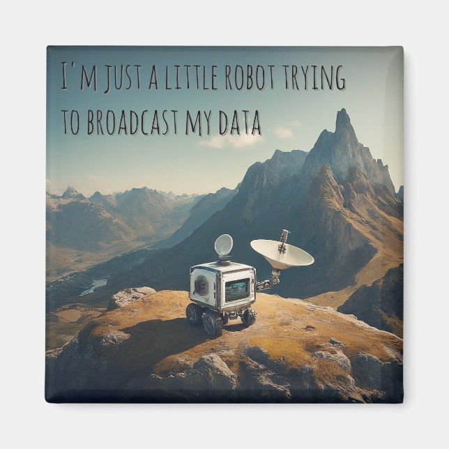 Petit aimant robotique (Devant)